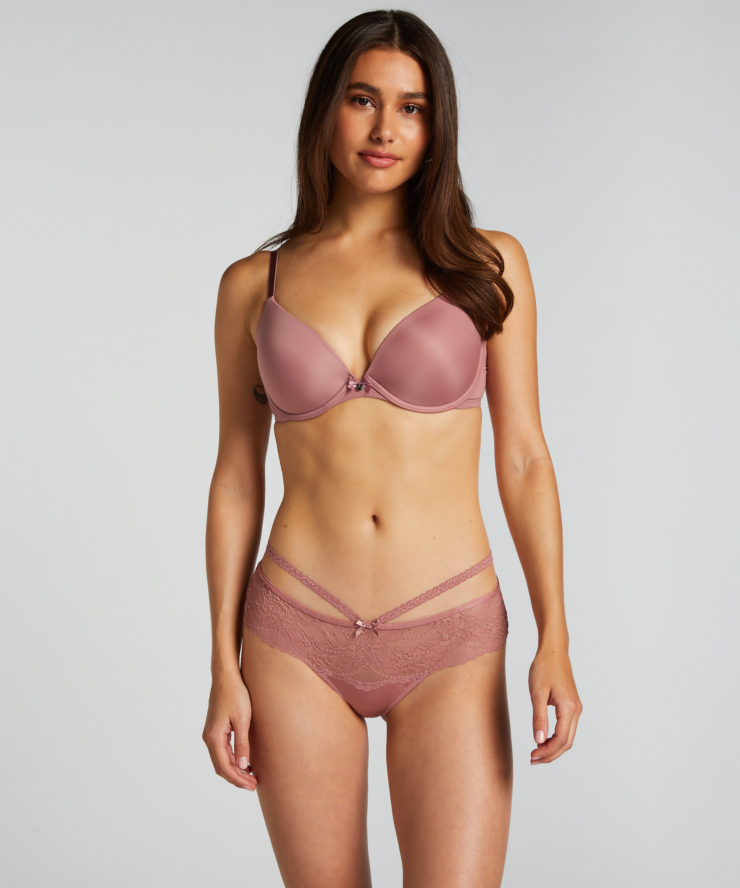 Hipster-string Francesca, Rosa