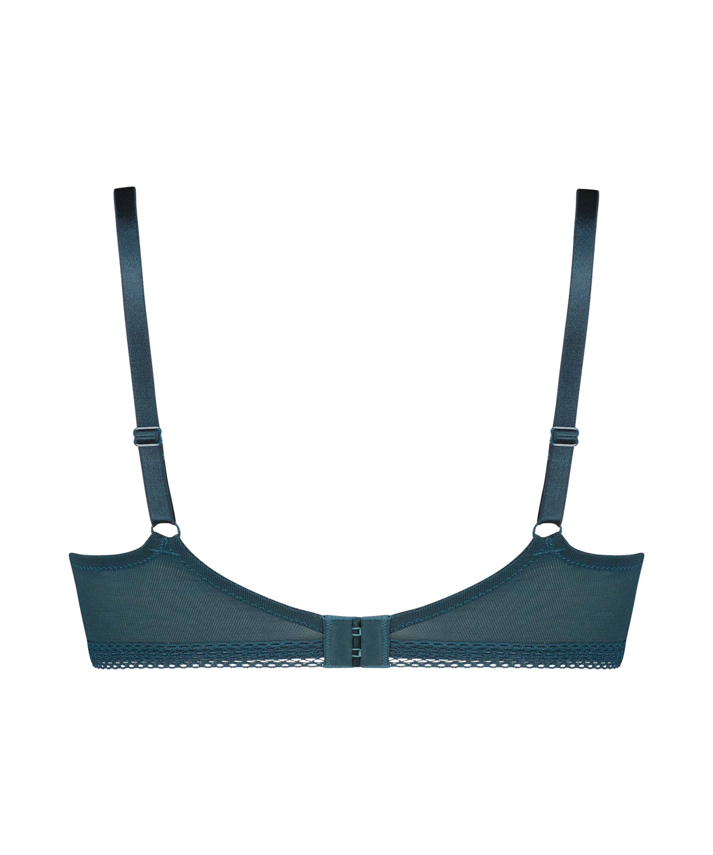 Vattert bh uten bøyle Bessie, Blå, main