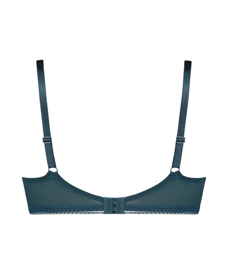 Vattert bh uten bøyle Bessie, Blå