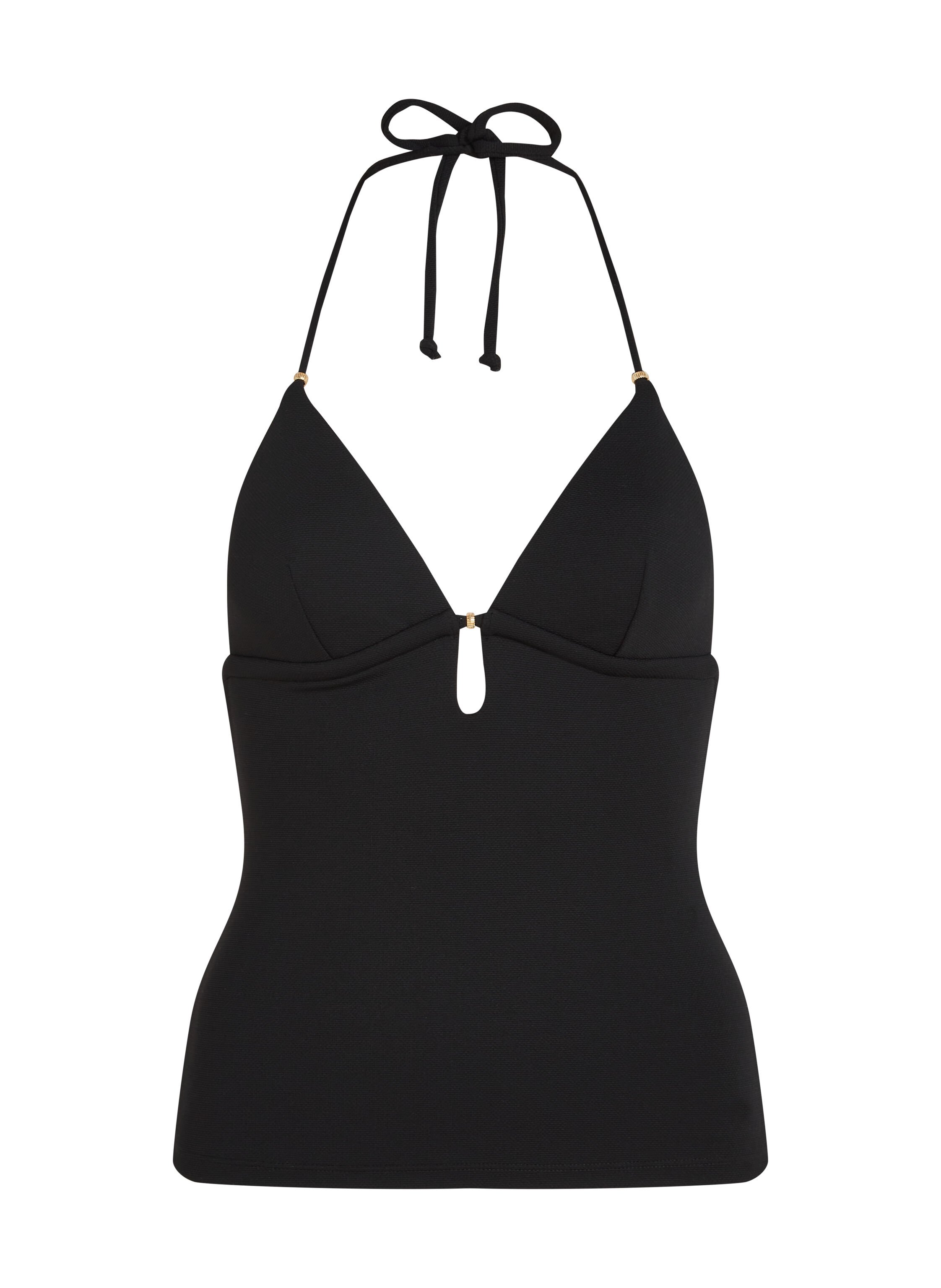 Holbox Formende tankini, Svart