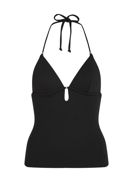 Holbox Formende tankini, Svart