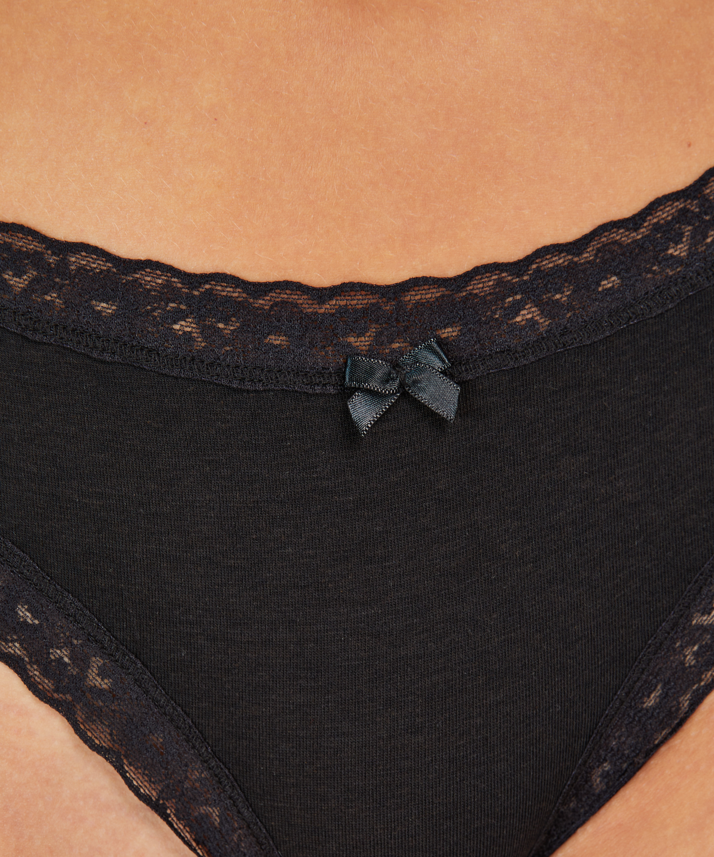 3-pakning brasiliansk truse Classics, Svart, main