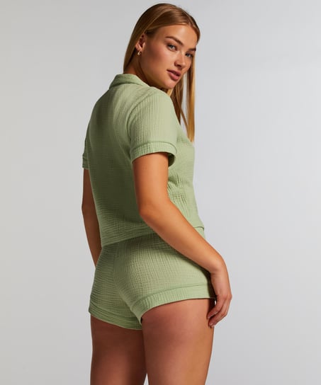 Cotton shorts, Grønn