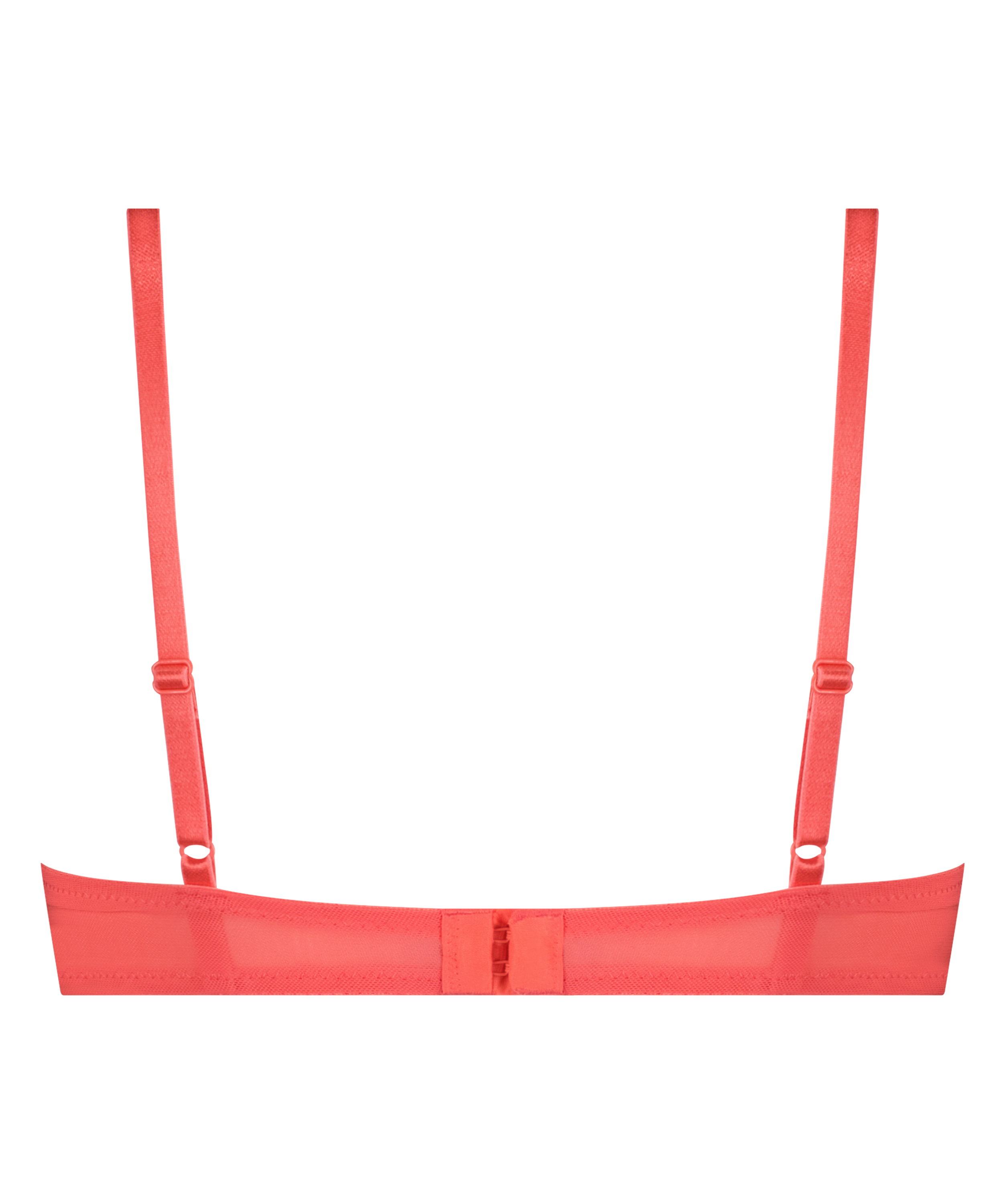 Cherry vattert pushup-BH med bøyle, Rosa, main