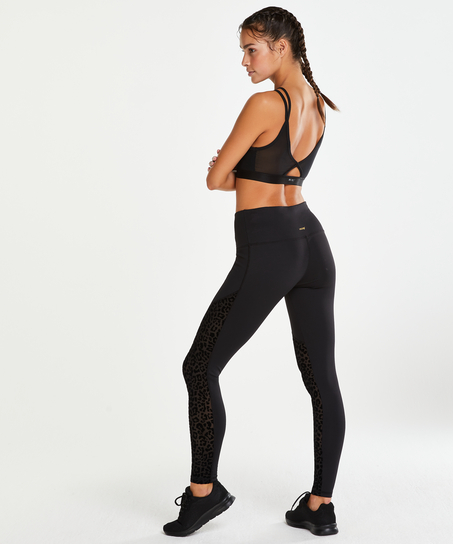 HKMX The Twist sports-BH, Svart