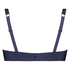 Maya uforet BH med bøyle, Blå
