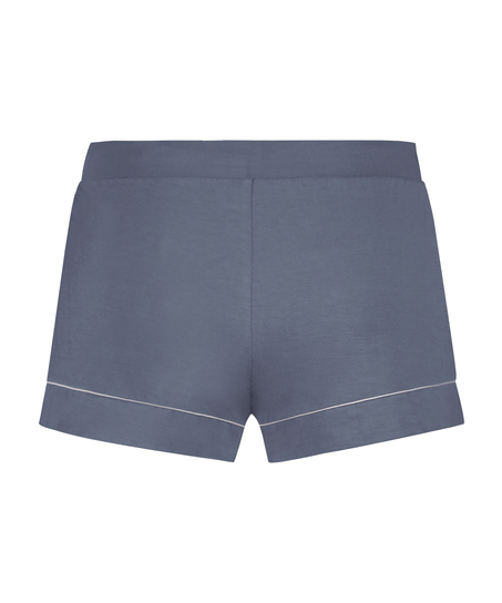 Essential shorts i jerseystoff, Blå