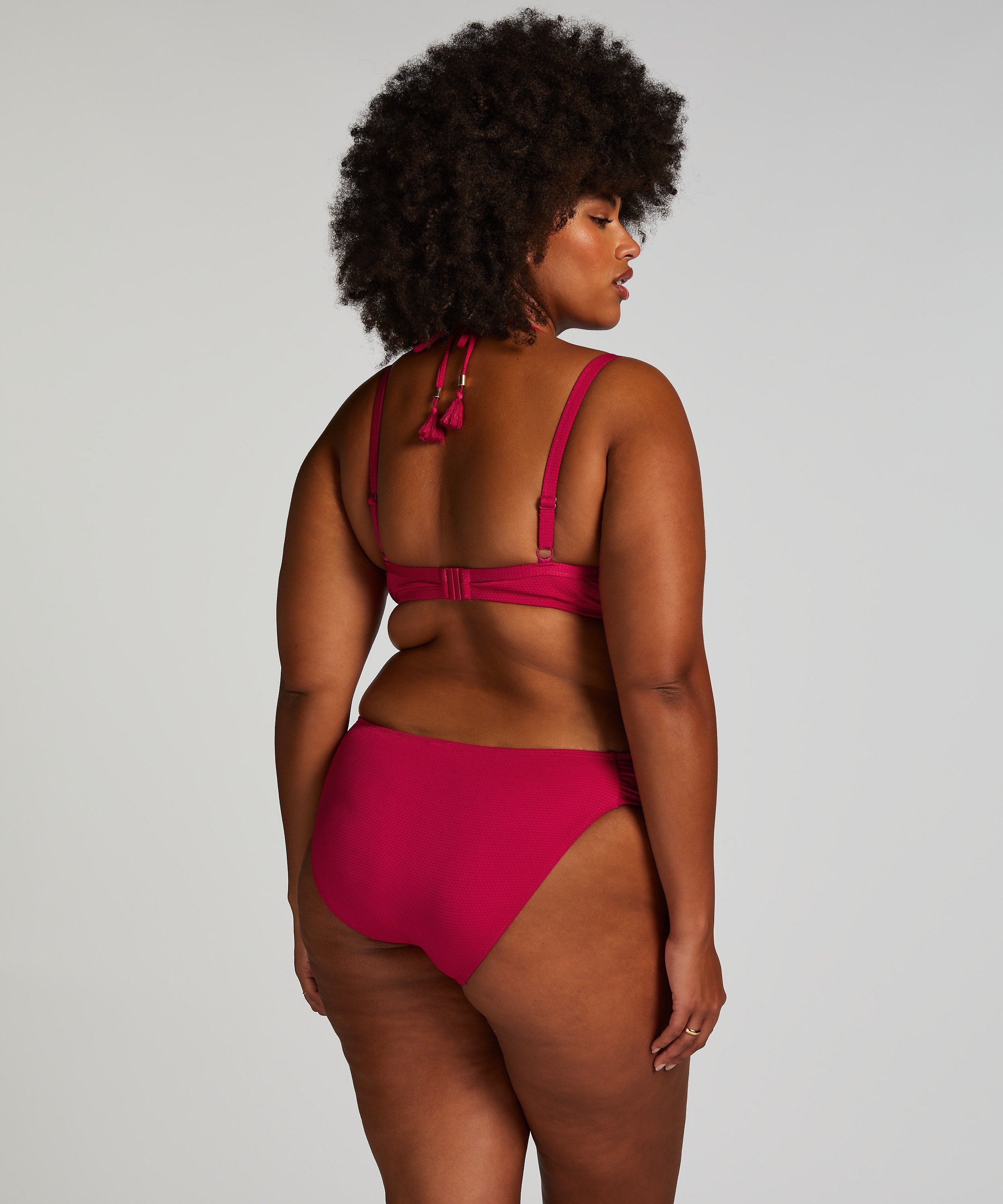 Rio Bikini Underdel Scallop, Rosa, main