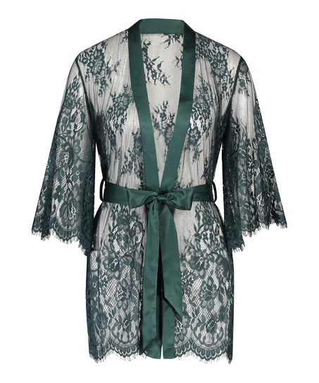 Kimono Lace Isabelle, Gr&oslash;nn