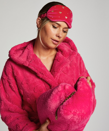 Sovemaske Velours, Rosa