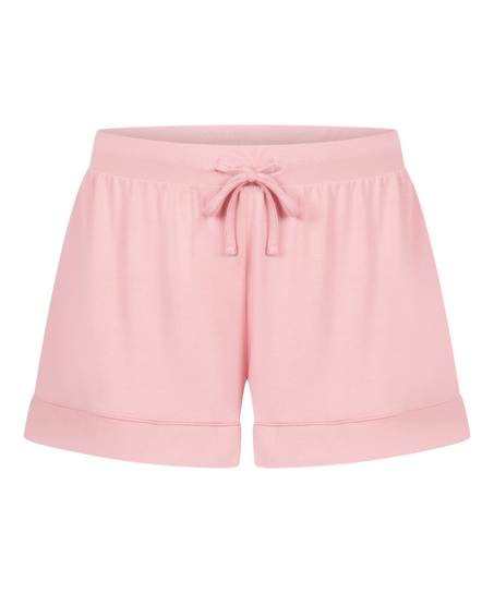 Essential shorts i jerseystoff, Rosa