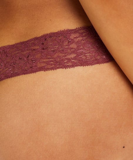 Ekstra lav V-thong, Rød