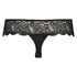 Lace Thong bokser, Svart
