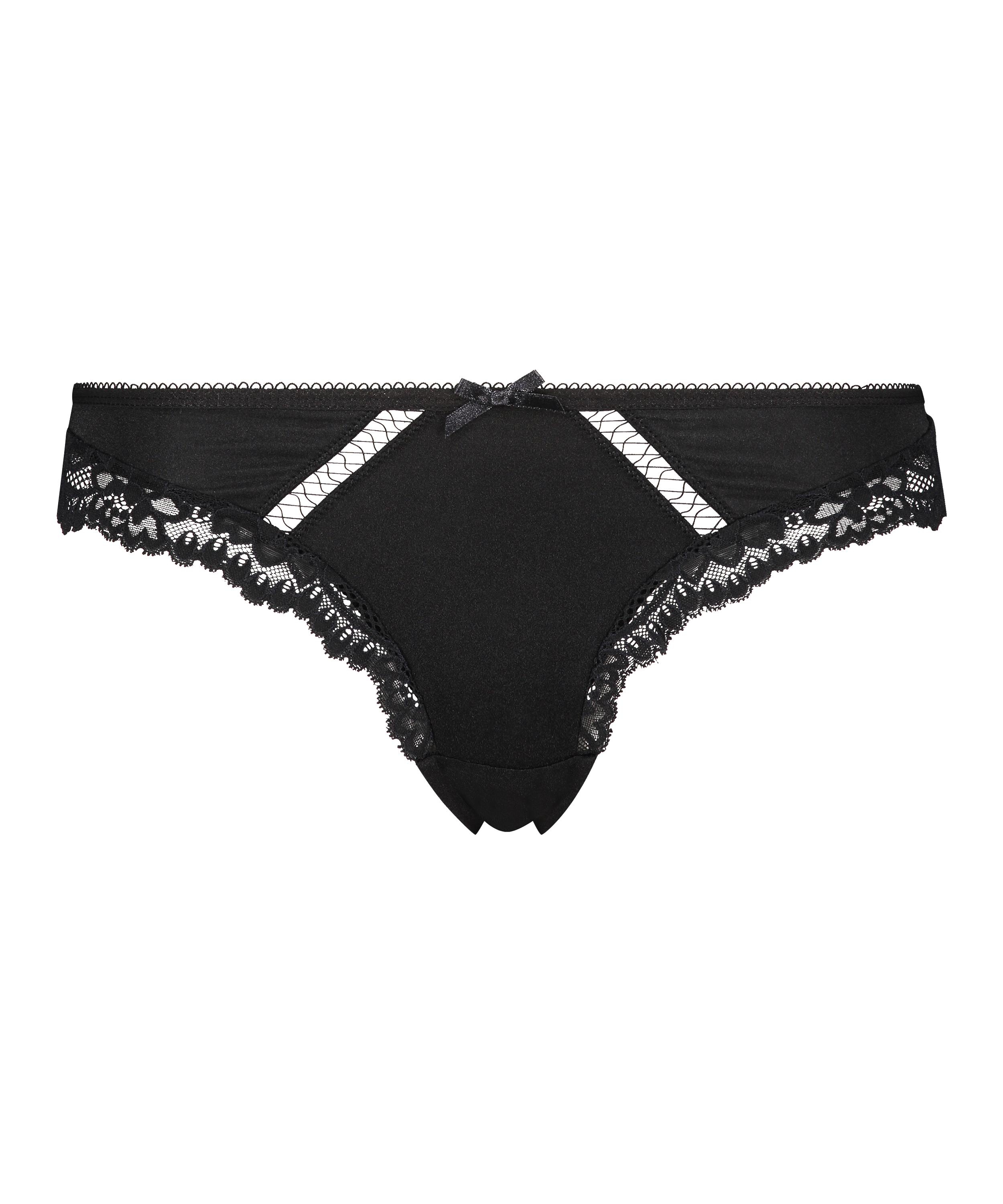 Lenny brasiliansk truse, Svart, main