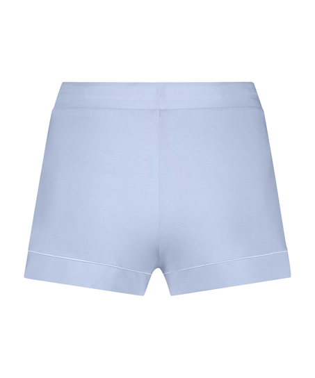 Essential shorts i jerseystoff, Blå