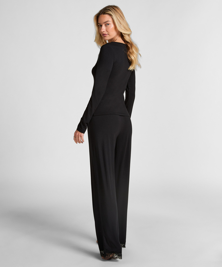 Pyjamasett, Svart