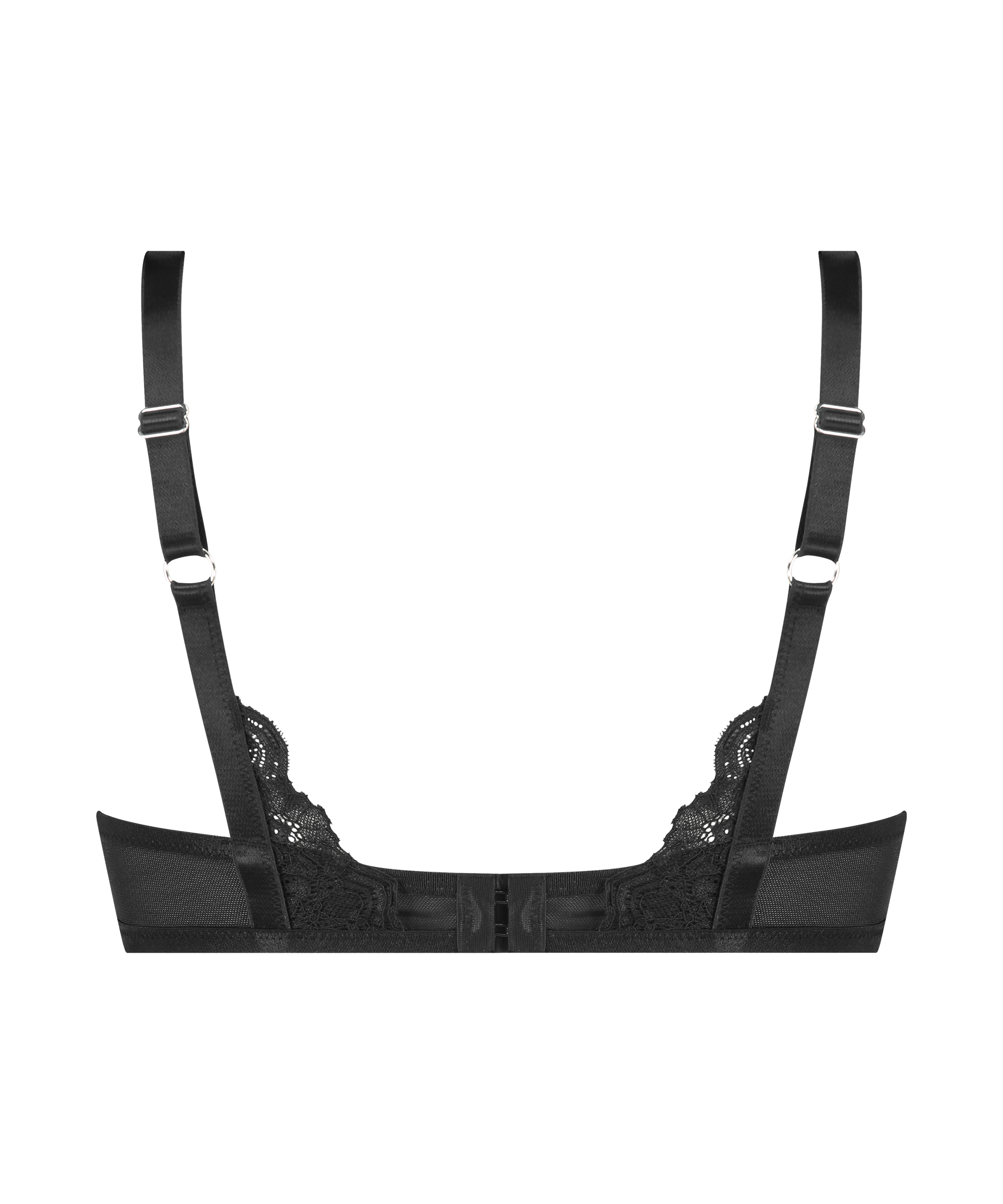 Vattert bh med b&oslash;yle Sienna, Svart, main