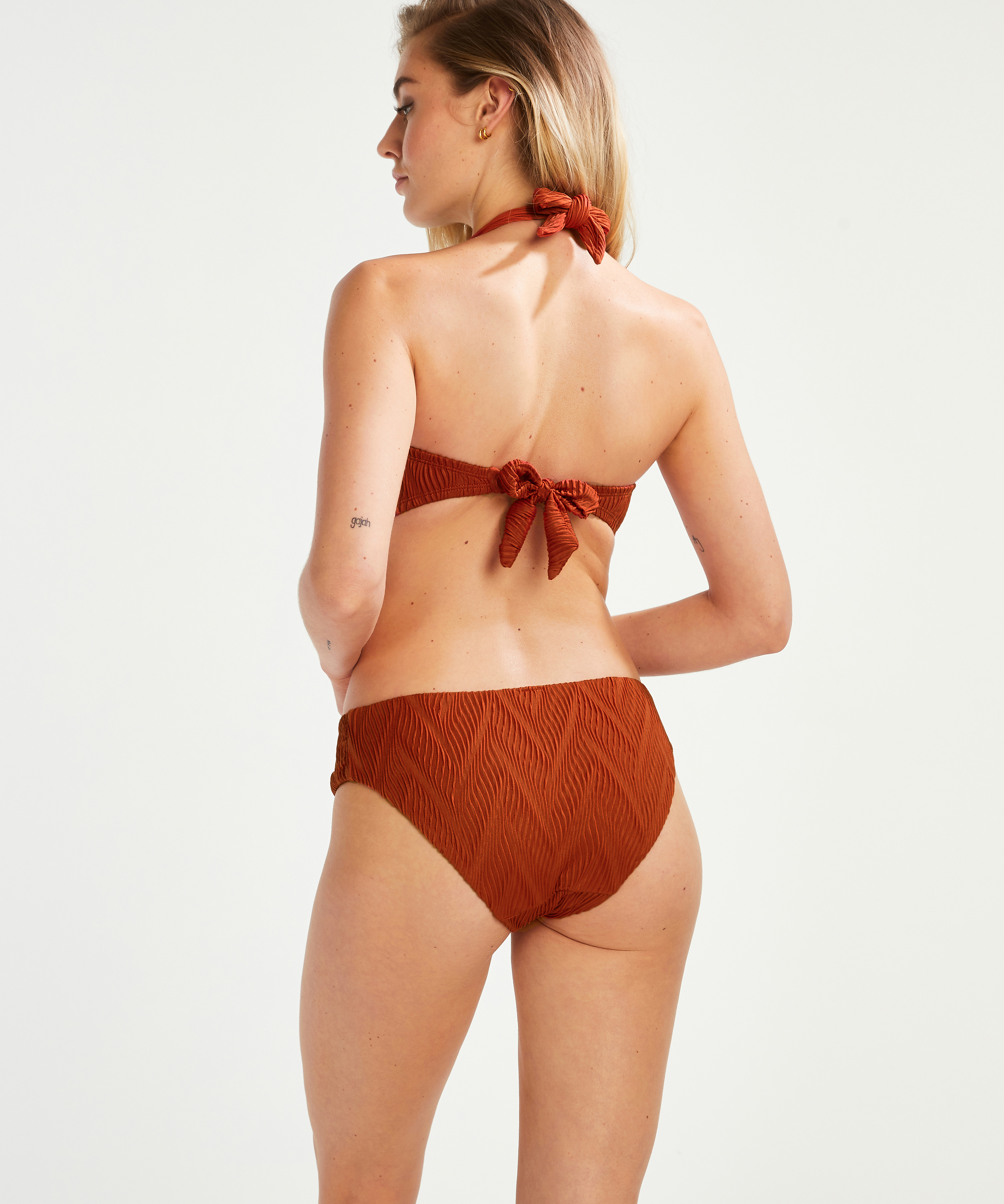 Galibi polstret pushup bikinitopp med spiler I AM Danielle, skål A – E, Oransje, main
