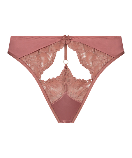 Braziliansk truse åpent skritt Extrovert, Lilla