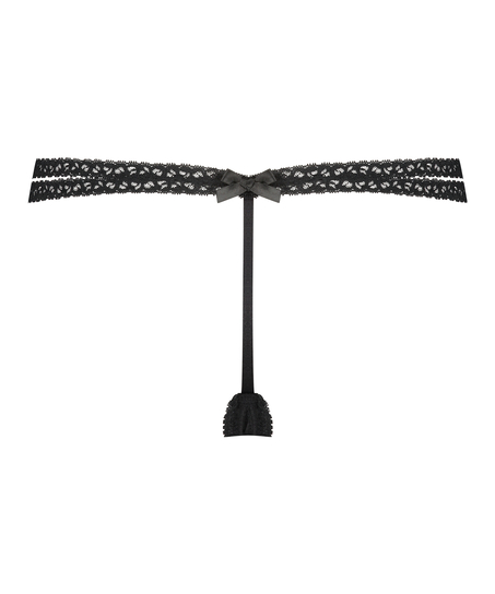 Jeann g-streng, Svart