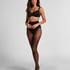 Panty 15 Denier-trykk, Svart