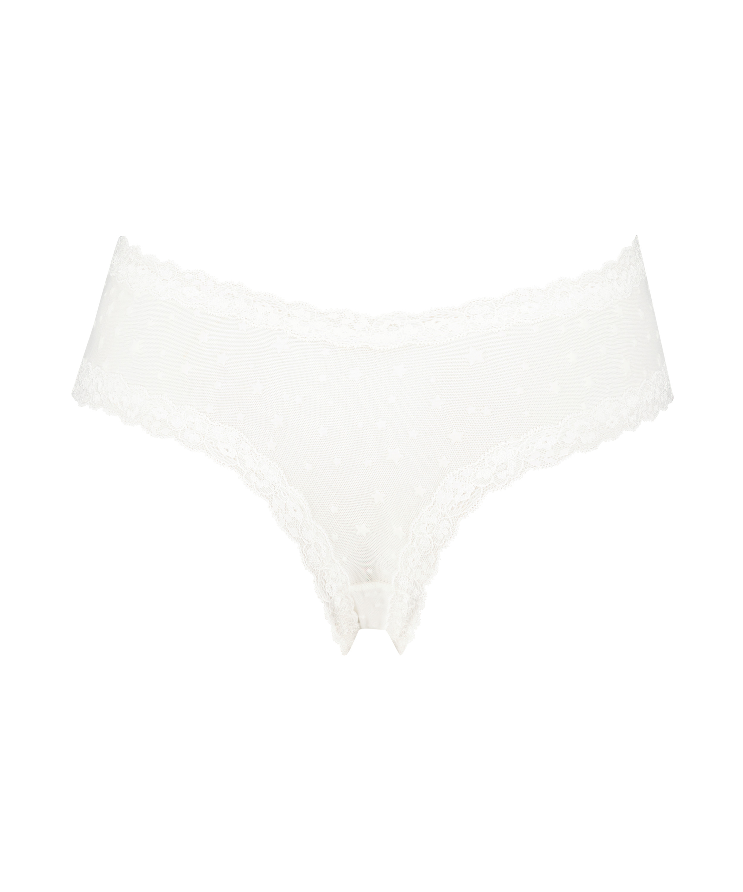 Brasiliansk truse V-shape Mesh, Hvit, main