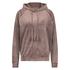 Hoodie Velours, Brun