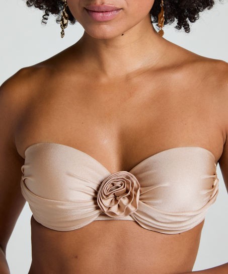 Lima bandeau bikinitopp, Beige