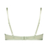 Vattert bh med b&oslash;yle Meghan, Gr&oslash;nn