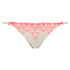 Thong Embroidered, Hvit