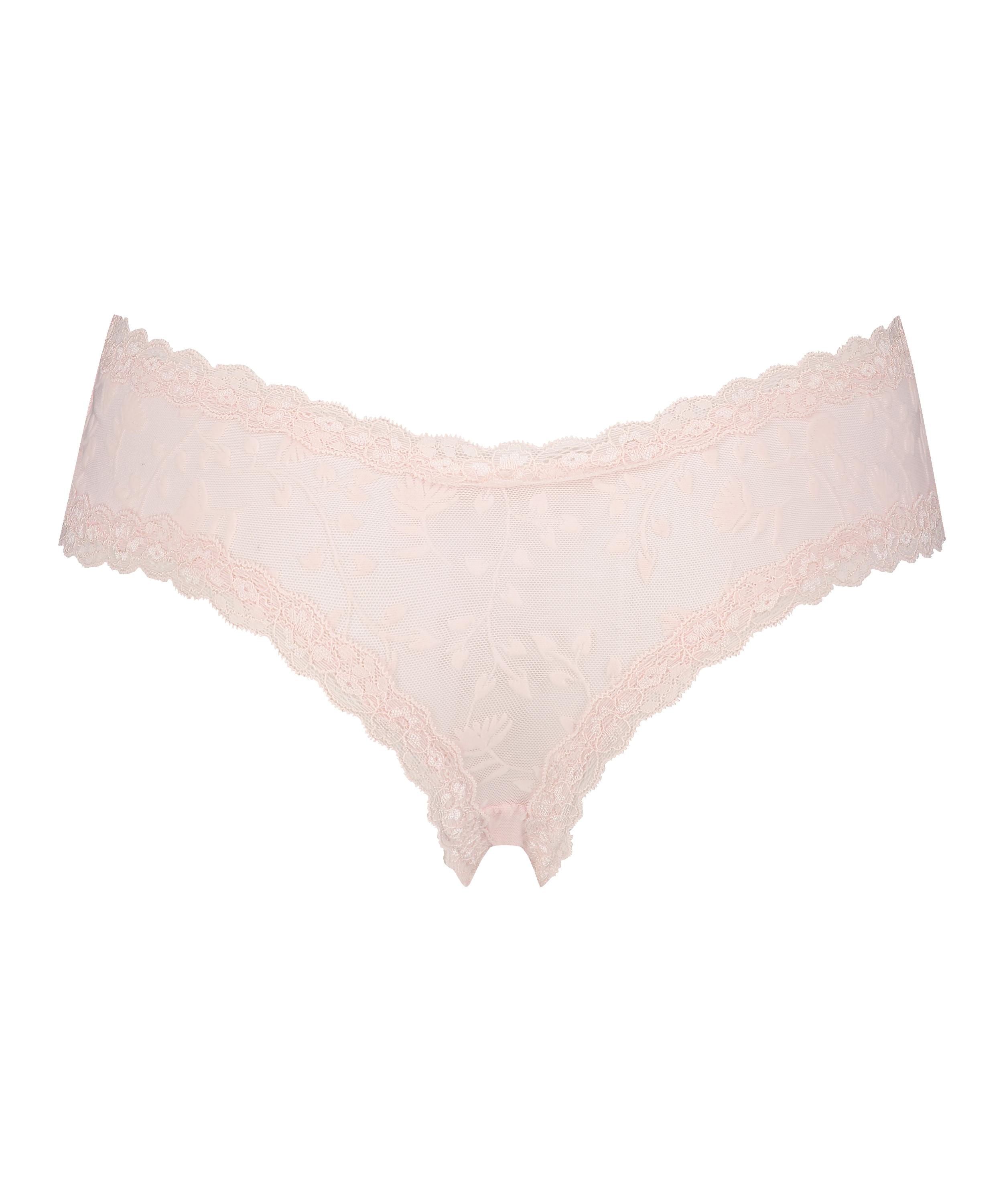 Brasiliansk truse V-shape Mesh, Rosa, main