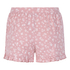 Jersey Ruffled Shorts, Rosa