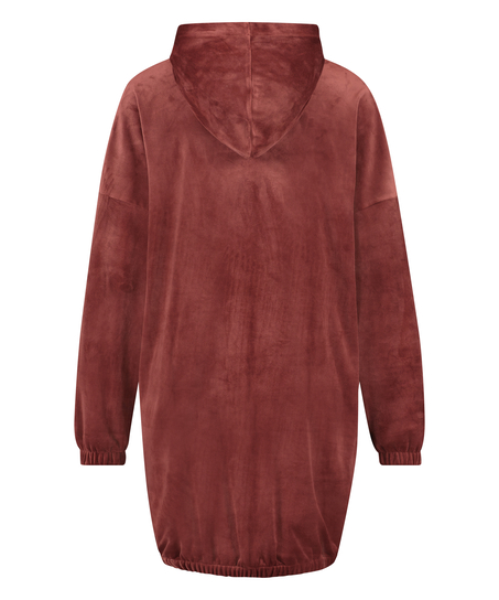 Velvet kjole, Brun