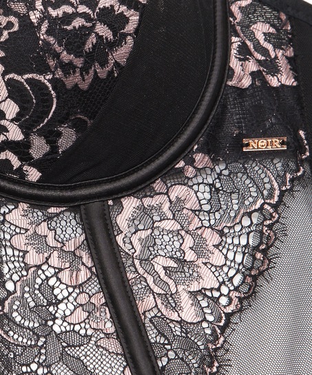 Maria bustier, Svart