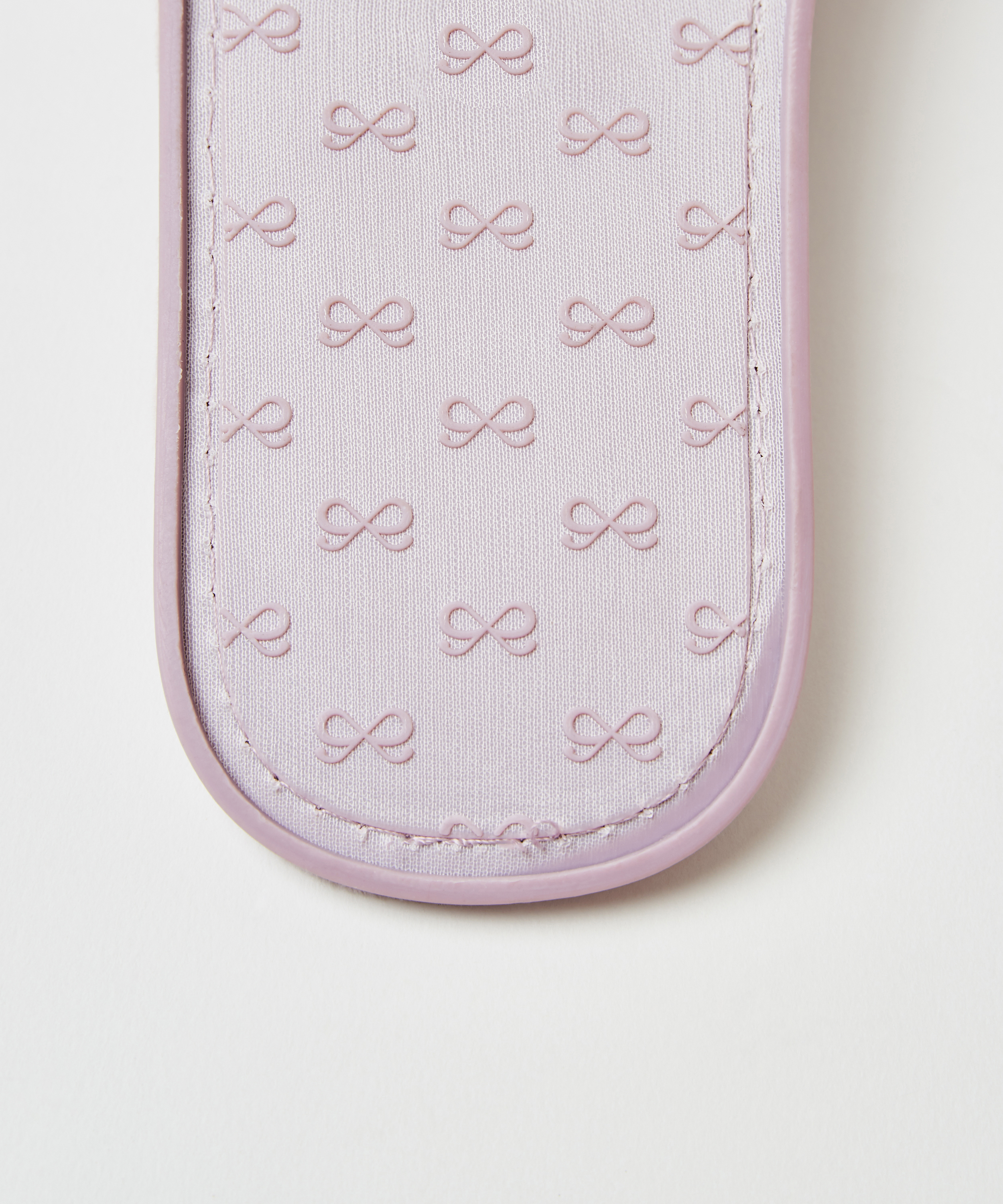 Velours Knot tøfler, Lilla, main