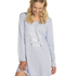Nightie V-neck, Bl&aring;