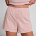 Pointelle shorts, Rosa
