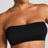 Dide Bandeau-bralette, Svart