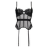 Nyke bustier, Svart