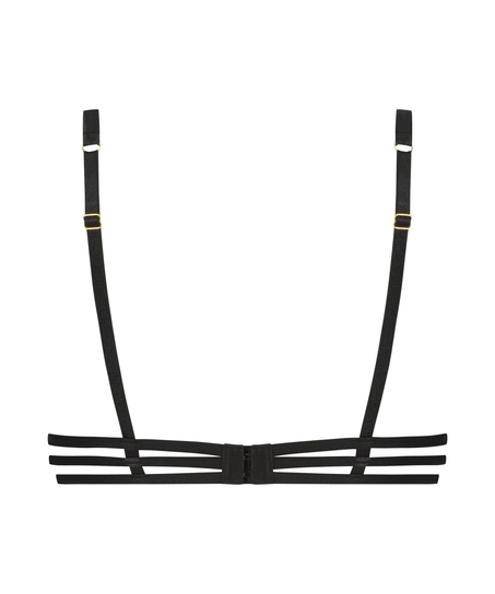 Alex Pride upolstret BH med bøyle, Svart