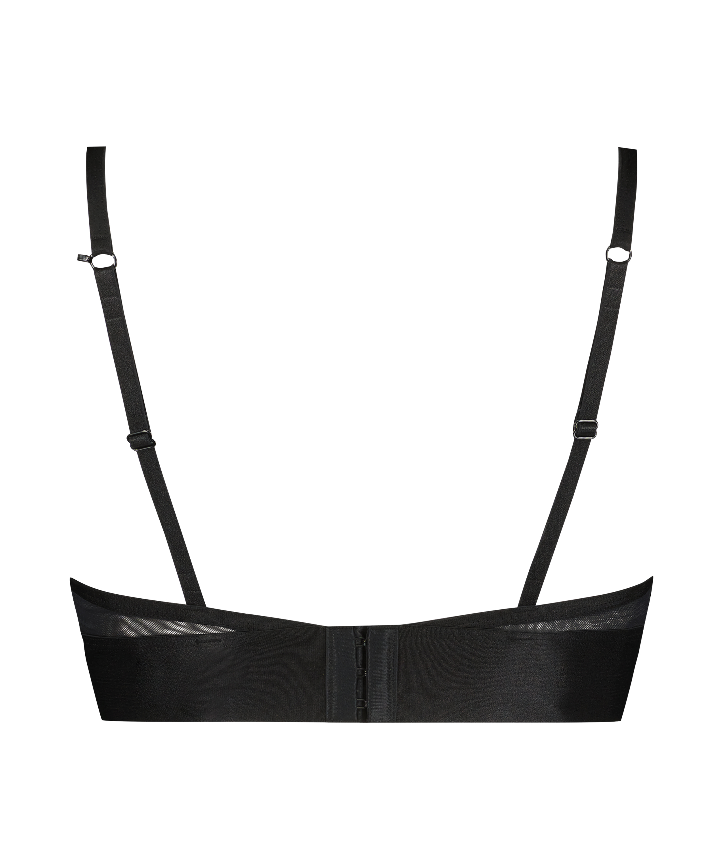 Bralette Mesh Flexing, Svart, main