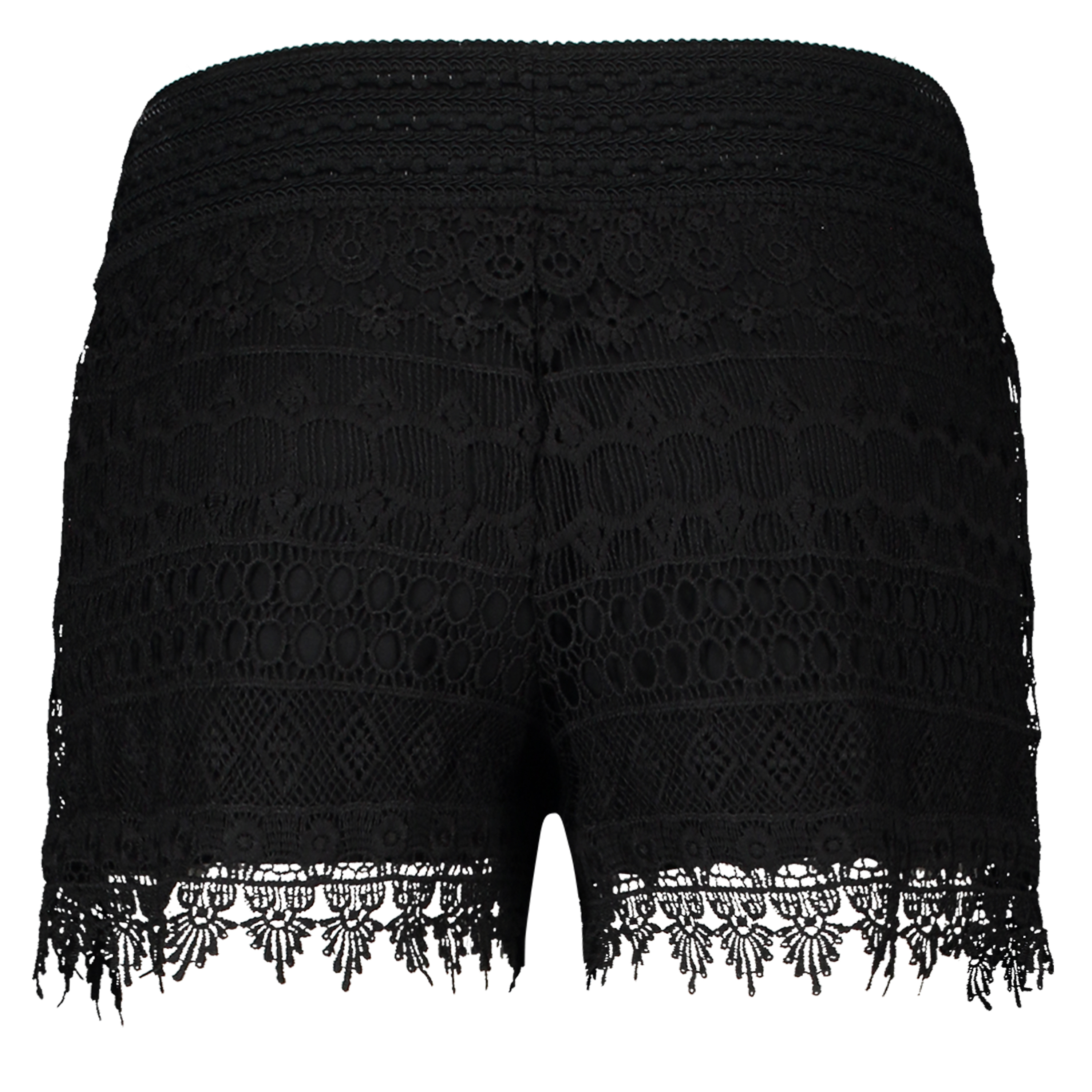 Crochetta Shorts, Svart, main