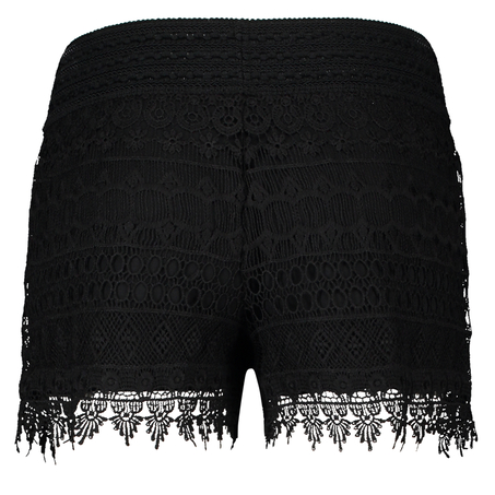 Crochetta Shorts, Svart