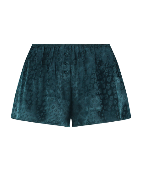 Shorts Leopard, Blå