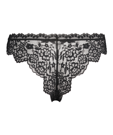 Mila brasiliansk truse, Svart