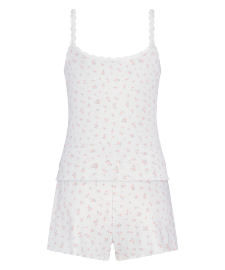 Pyjamassett – Ribbestrikket, Rosa