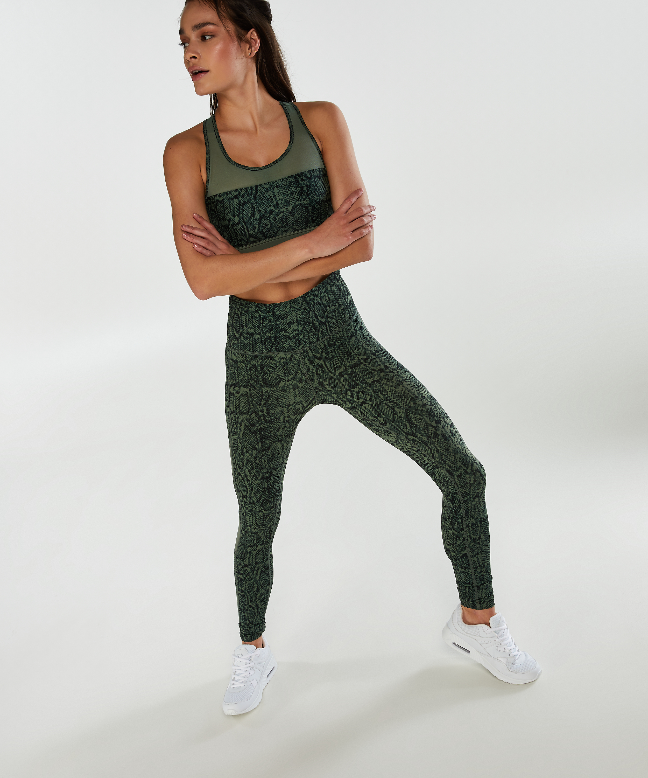 HKMX klassisk sports-BH nivå 1, Grønn, main