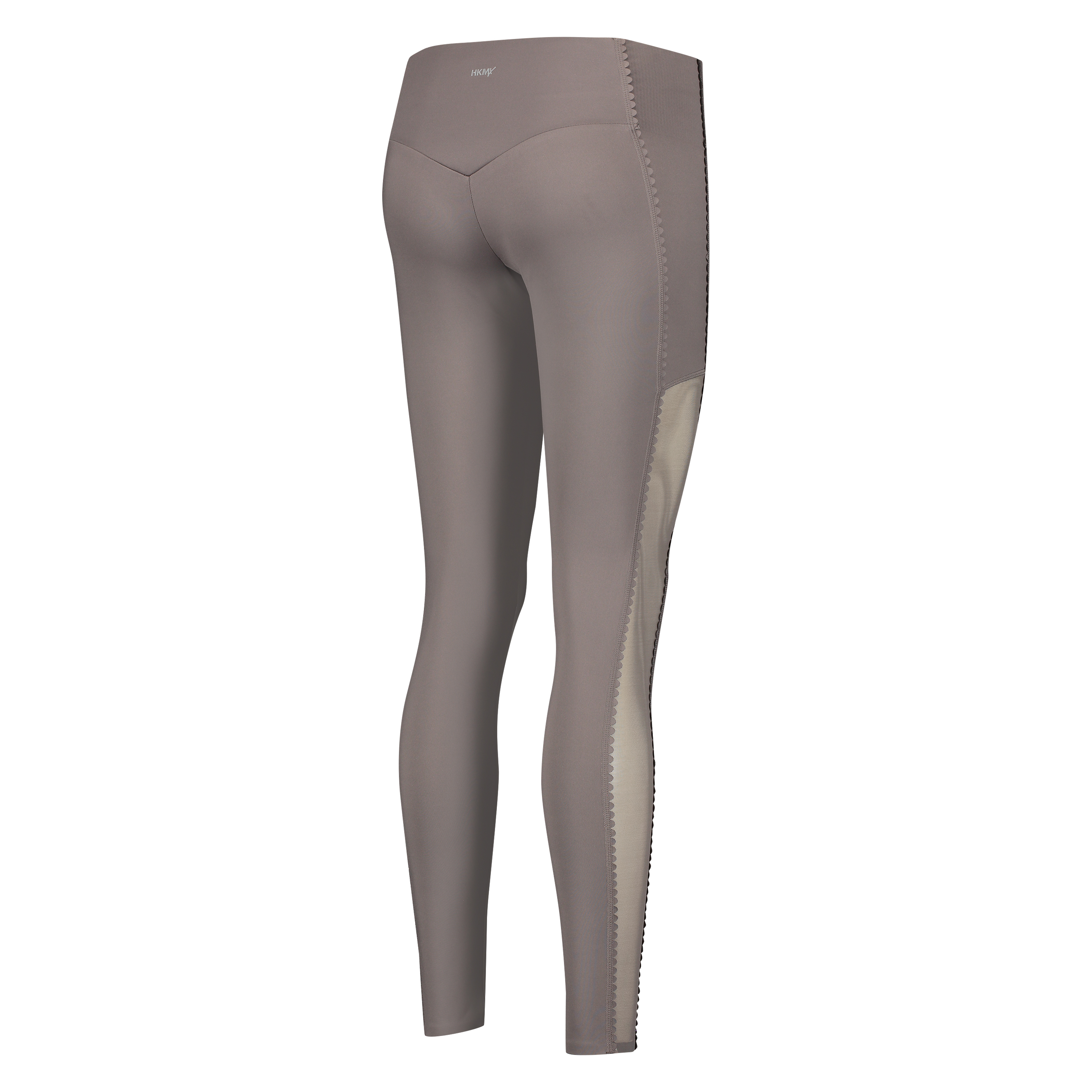 HKMX h&oslash;ylivet sport leggings Scallop, Gr&aring;, main
