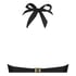 Bandeau-bikinitopp Luxe, Svart