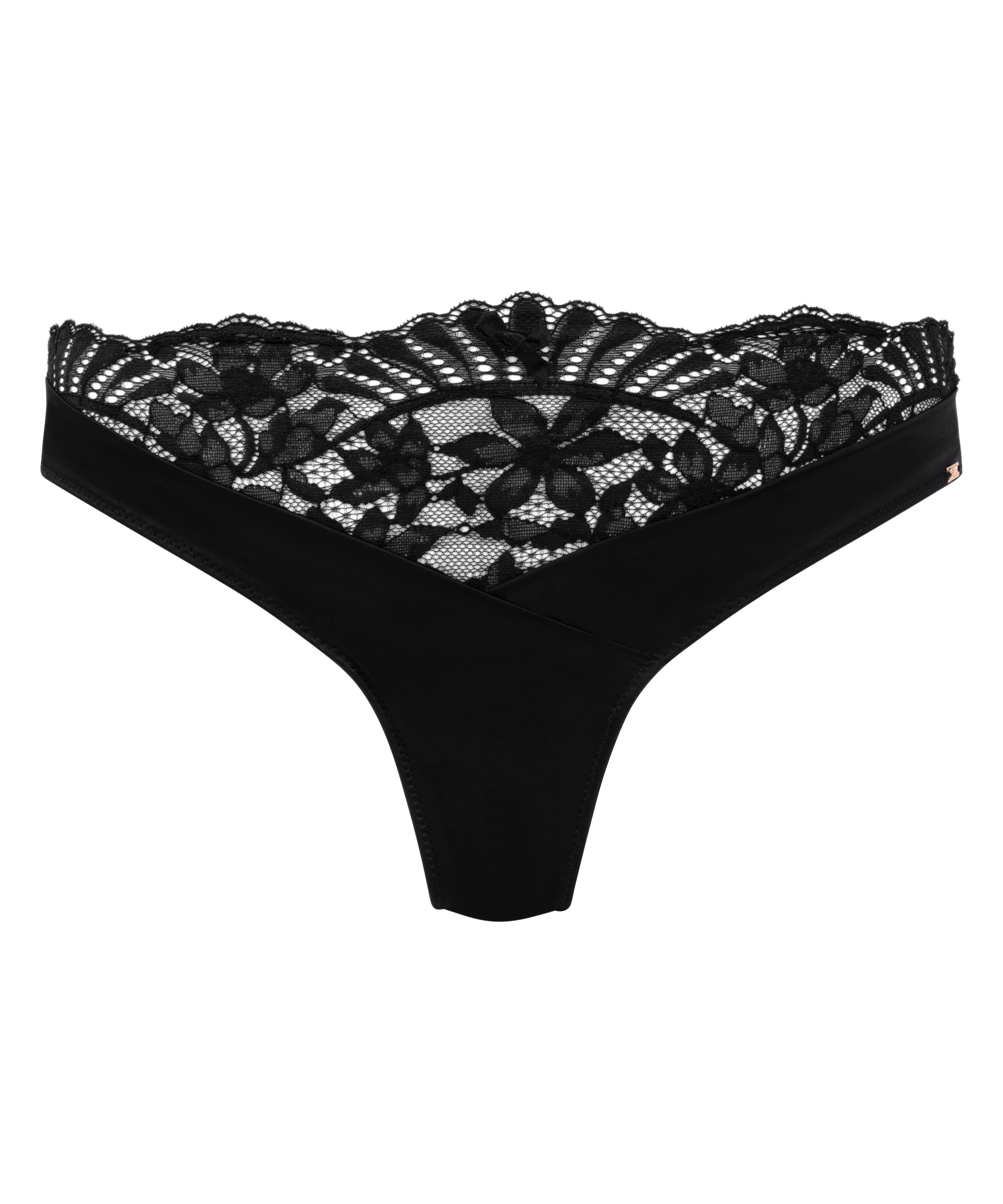 Poppy thong, Svart, main